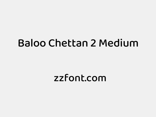 Baloo Chettan 2 Medium