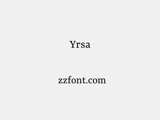 Yrsa