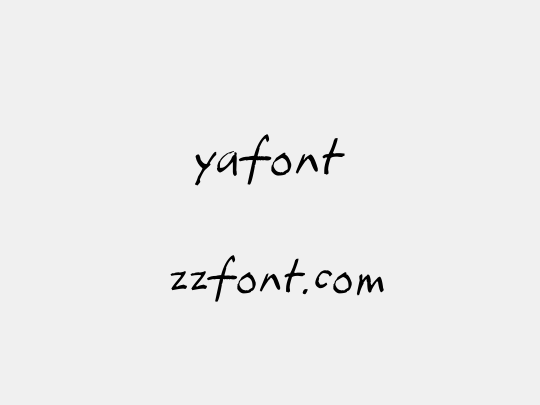 yafont