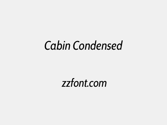 Cabin Condensed