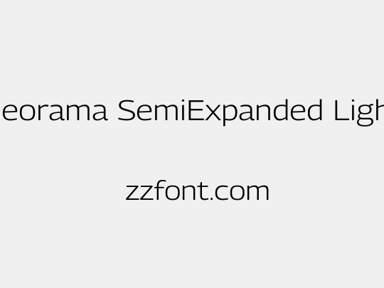 Georama SemiExpanded Light