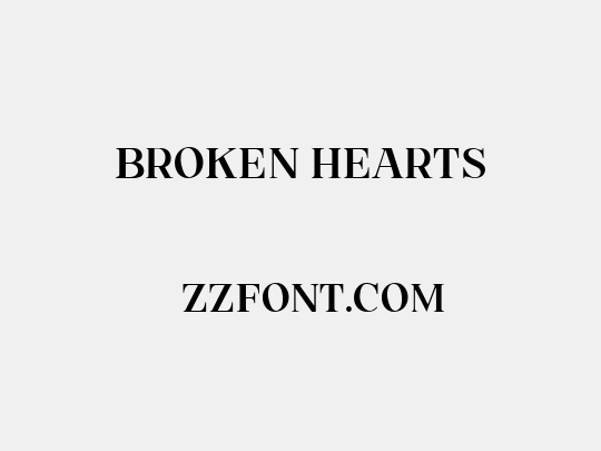 Broken Hearts