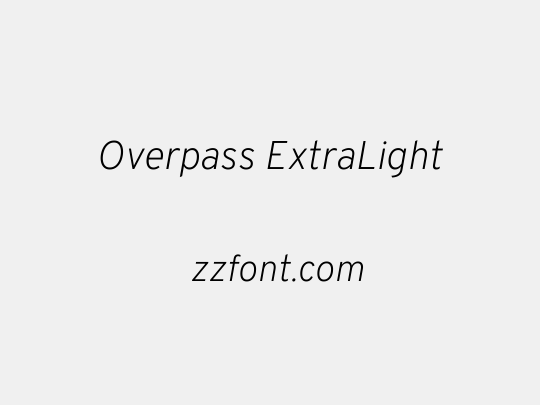 Overpass ExtraLight