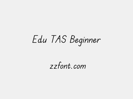 Edu TAS Beginner