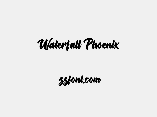 Waterfall Phoenix