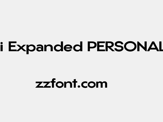 Gonzi Expanded PERSONAL USE