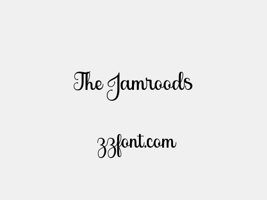 The Jamroods