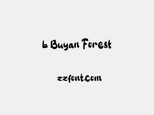 b Buyan Forest