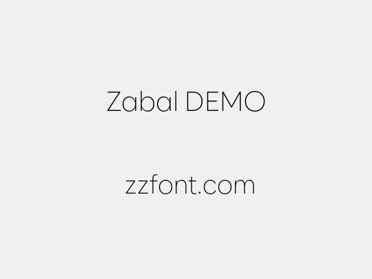 Zabal DEMO