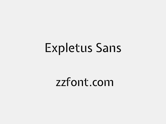 Expletus Sans