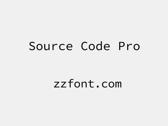 Source Code Pro