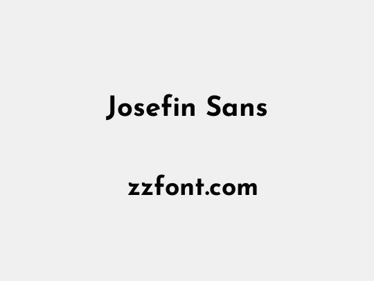 Josefin Sans