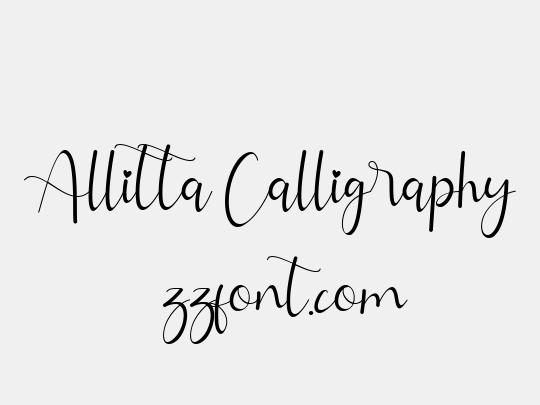 Allitta Calligraphy