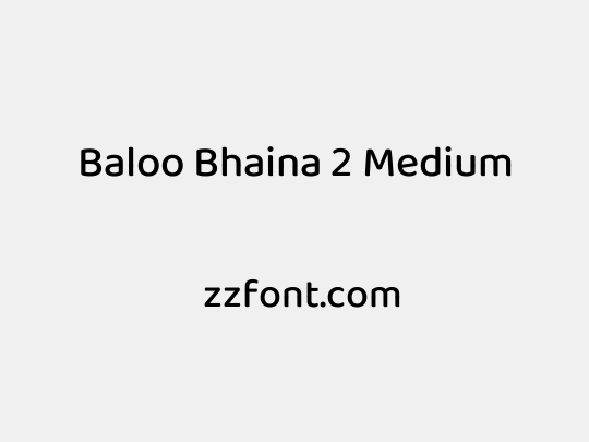 Baloo Bhaina 2 Medium