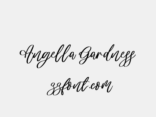 Angella Gardness - 众字网