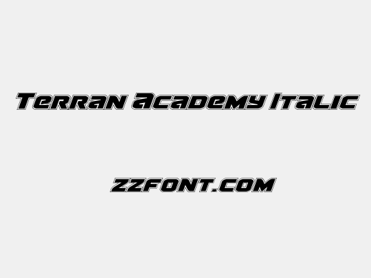 Terran Academy Italic