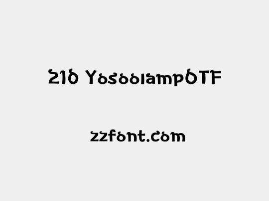 210 YosoolampOTF