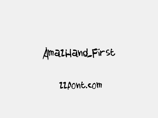 AmazHand_First