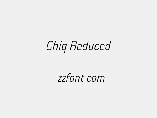 Chiq Reduced