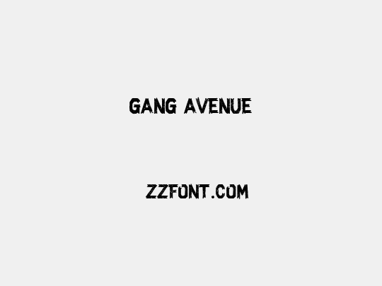 Gang Avenue