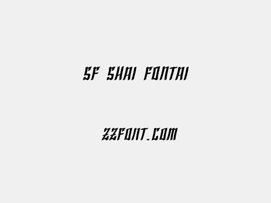 SF Shai Fontai