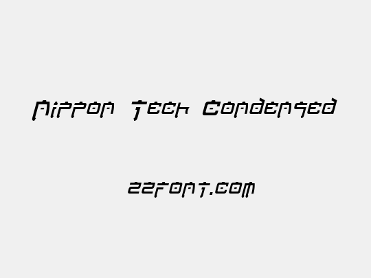 Nippon Tech Condensed