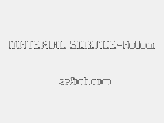 MATERIAL SCIENCE-Hollow