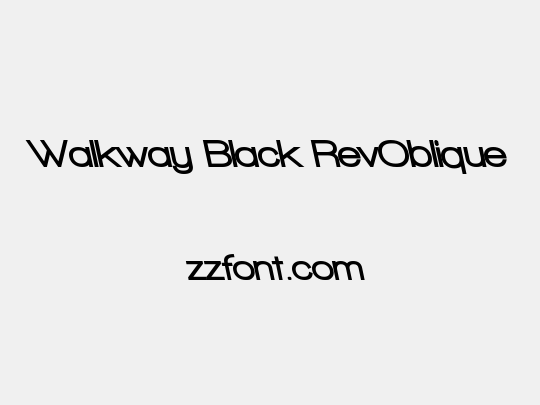 Walkway Black RevOblique