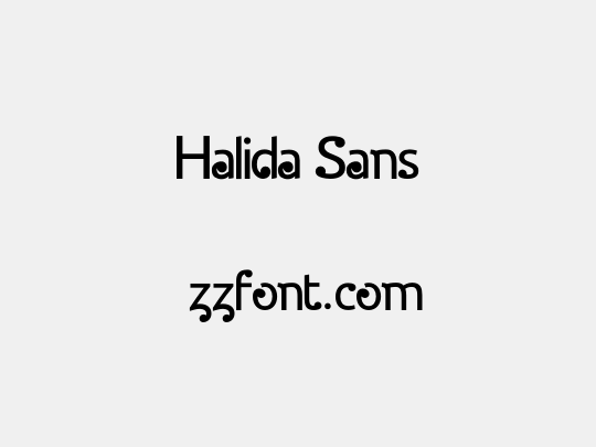 Halida Sans