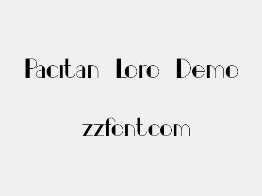 Pacitan Loro Demo