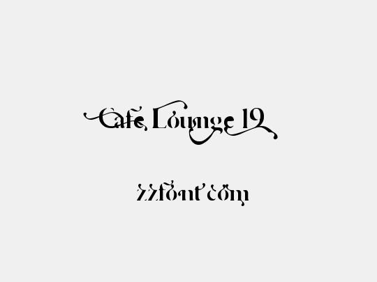 Cafe Lounge 19