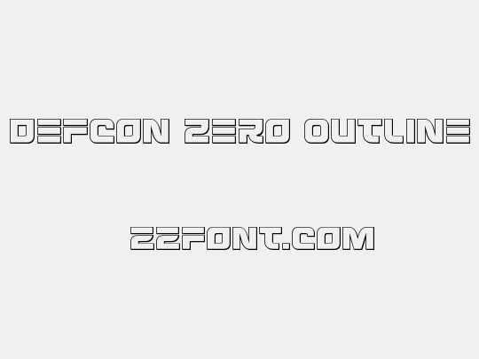 Defcon Zero Outline