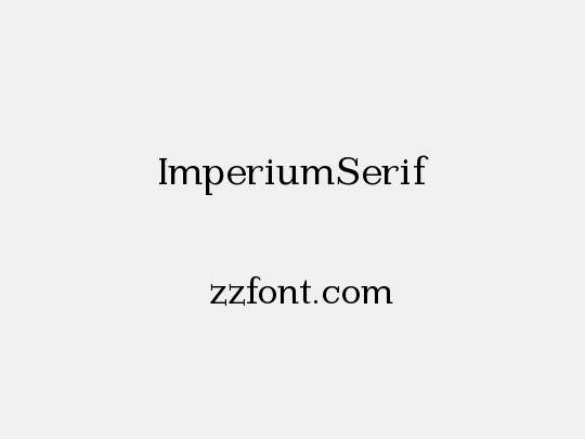 ImperiumSerif