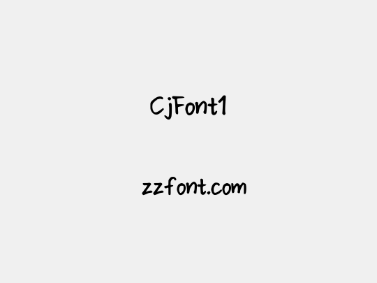 CjFont1