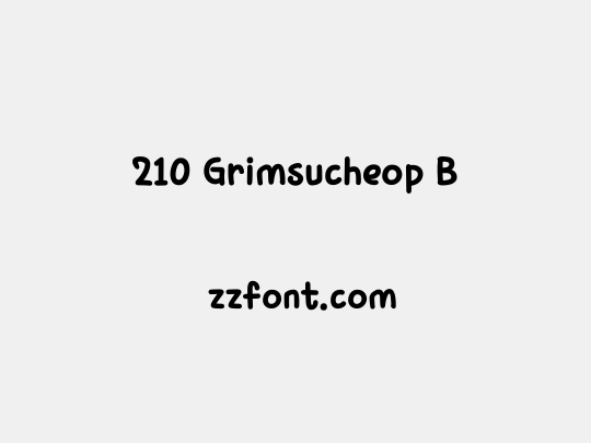 210 Grimsucheop B