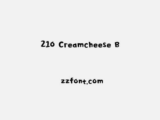 210 Creamcheese B