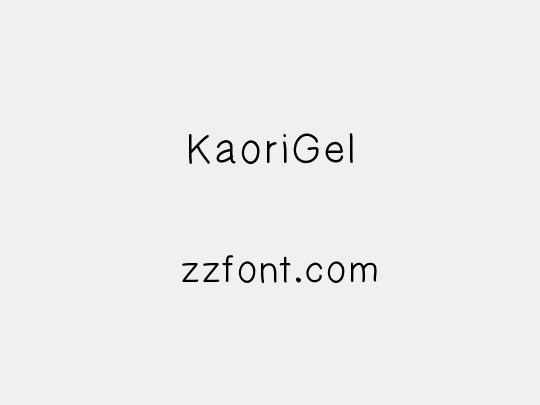 KaoriGel