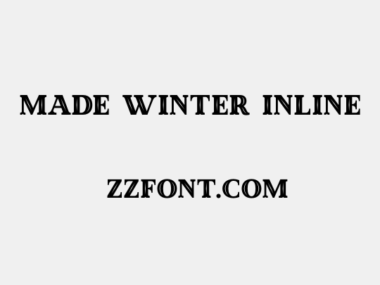 Made Winter Inline