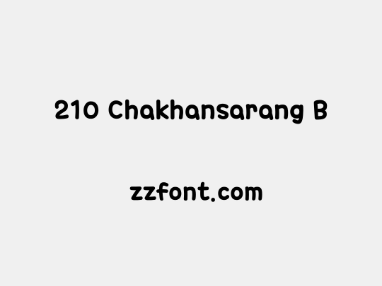 210 Chakhansarang B