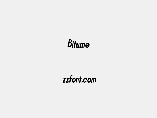 Bitume