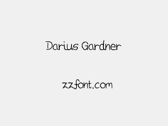 Darius Gardner