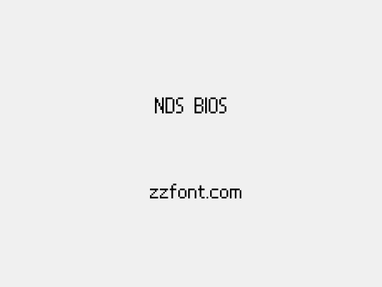 NDS BIOS