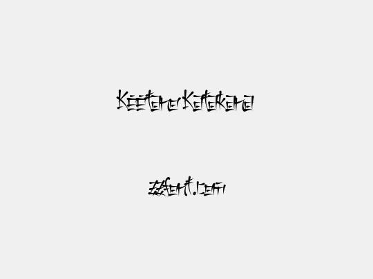 Keetano Katakana