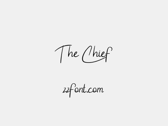 The Chief