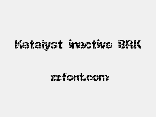 Katalyst inactive BRK