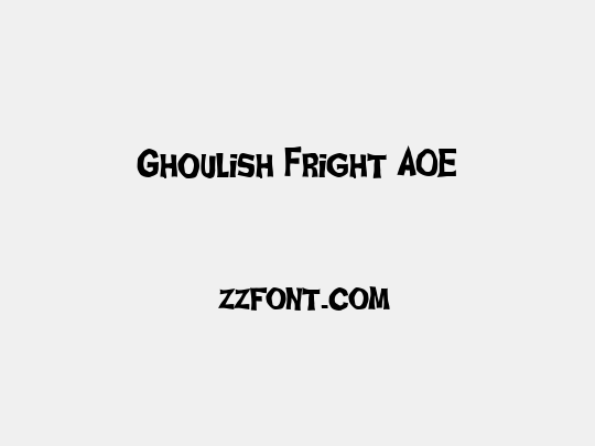 Ghoulish Fright AOE