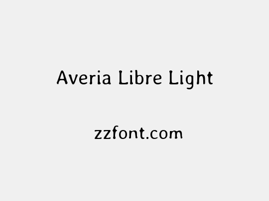 Averia Libre Light