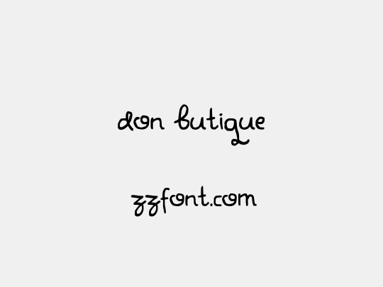 Don Butique