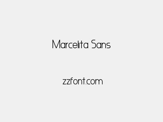 Marcelita Sans