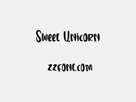 Sweet Unicorn